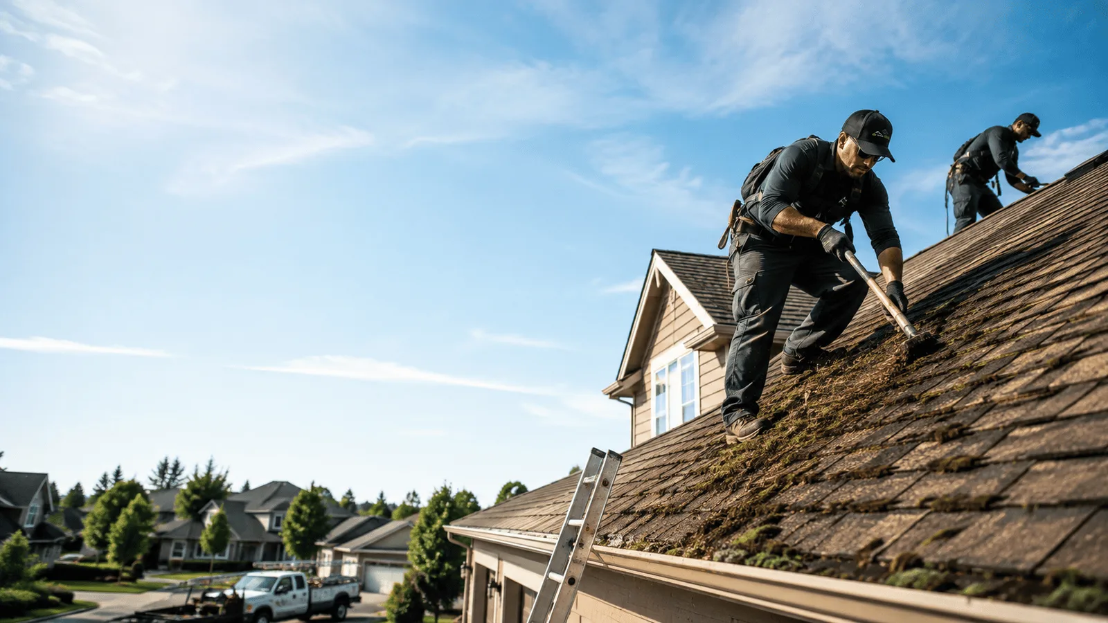 Roof Moss Removal in Milroy, IN near me